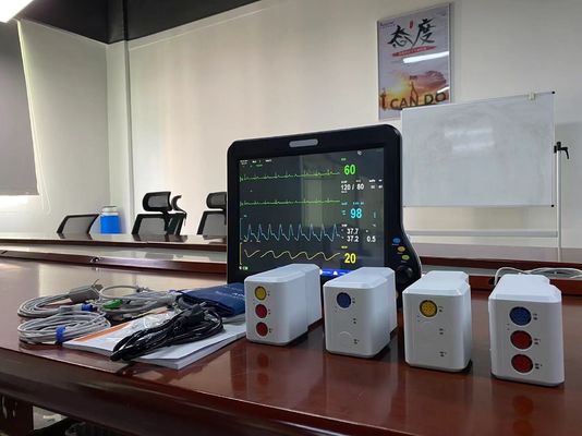 เครื่องติดตามผู้ป่วยที่พกพา Spo2 อุปกรณ์ติดตามโรงพยาบาลสําหรับเด็กเกิดใหม่