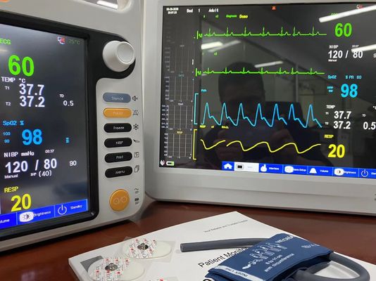 เครื่องติดตาม ICU Multi Parameter เครื่องติดตามเตียงโรงพยาบาลสําหรับเด็กทารก