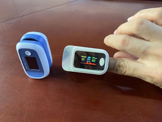 OLED Finger Pulse Oximeter โมเนเตอร์อ๊อกซิเจนเลือด Spo2 Monitor สําหรับคลินิก บ้าน, โมเนเตอร์อ๊อกซิเจนเลือด