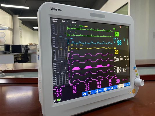 มัลติพารามิเตอร์อเนสเทเซีย ICU หัวใจติดตามพกพาสําหรับผู้ป่วย