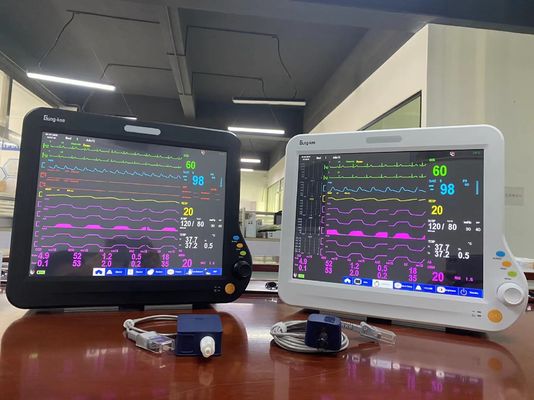 RESP การวางยาเสพติด ICU มอนิเตอร์หัวใจ มอนิเตอร์ผู้ป่วยมือถือเด็กเกิดใหม่