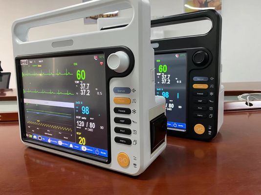 มัลติพารามิเตอร์ มอนิเตอร์ผู้ป่วยพกพา พร้อมจอสัมผัสขนาด 12.1&quot;