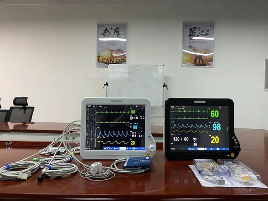 อุปกรณ์ติดตามสภาพชีวิต 15 นิ้ว เครื่องติดตามอากาศอากาศ ICU