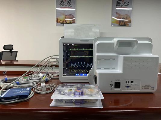 โมดูลาร์ พอร์ตพอร์ท ไวทัล แมชชีน โรงพยาบาลสําหรับการติดตาม ECG BP SPO2
