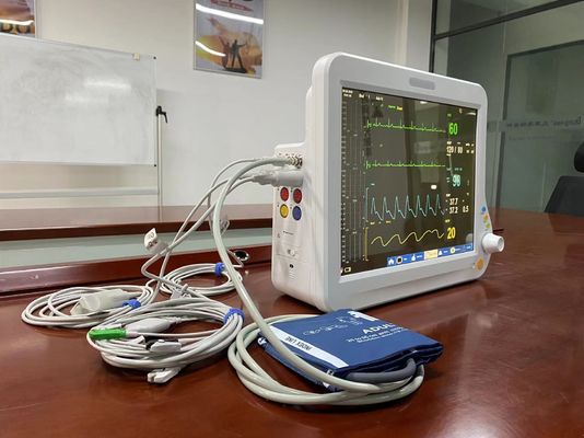 ICU ECG SPO2 และ NIPP มอนิเตอร์หลายพารามิเตอร์สําหรับโรงพยาบาล