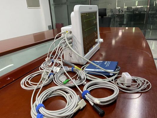 โรงพยาบาล ICU วิทัล มอนิเตอร์ ปารามิเตอร์ผู้ป่วย มอนิเตอร์สําหรับผู้ใหญ่เด็กทารก
