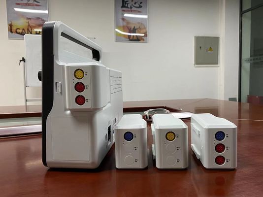 เครื่องติดตามหัวใจหลายภาษา พร้อม ECG NIBP SPO2 2Temp PR HR