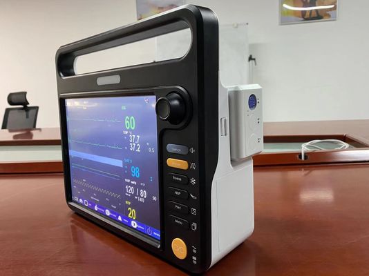 ECG NIBP SPO2 โมดูเลอเรอร์ปาเซนต์ มอนิเตอร์สภาพชีวิตใน ICU สําหรับการติดตามหัวใจ
