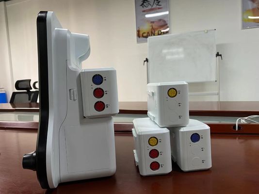 มัลติพารามิเตอร์ ICU Heart Monitor เครื่องตรวจสุขภาพในโรงพยาบาล พร้อมจอ 15 นิ้ว