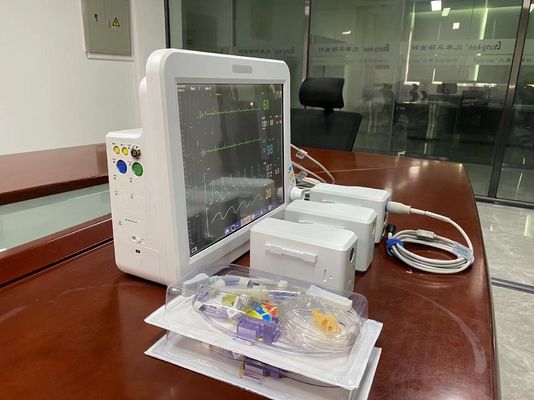 เครื่องติดตามผู้ป่วยที่พกพา Spo2 อุปกรณ์ติดตามโรงพยาบาลสําหรับเด็กเกิดใหม่