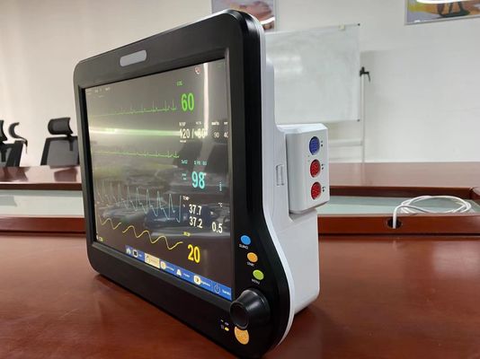 15 นิ้ว มัลติพารามิเตอร์ โมดูเลอร์ มอนิเตอร์ผู้ป่วย Anti ESU Anti Defibrillator