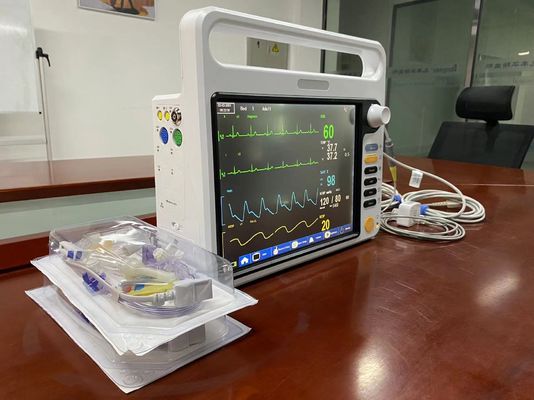 มัลติพารามิเตอร์ โมดูลาร์ ปาเซนต์ มอนิเตอร์ มอนิเตอร์หัวใจ ICU พกพา