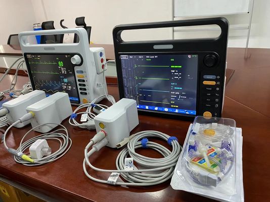 Etco2 มอนิเตอร์พกพาแบบโมดูเลอร์ มอนิเตอร์สัญญาณสําคัญของ ICU สําหรับการดําเนินการตรวจสอบ