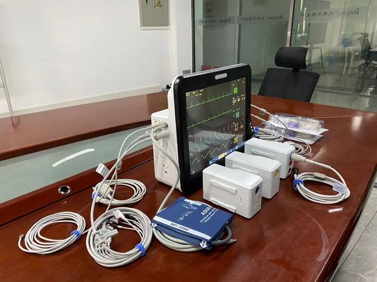 โมดูลาระดับเด็กใหม่ ICU มอนิเตอร์หัวใจ Mainstream EtCO2 Sensor มอนิเตอร์ผู้ป่วยพกพา