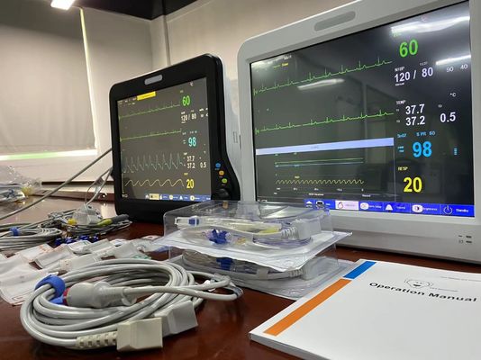 1024X768 LCD วีเทอเรเนอรี่ มัลติพารามิเตอร์ มอนิเตอร์