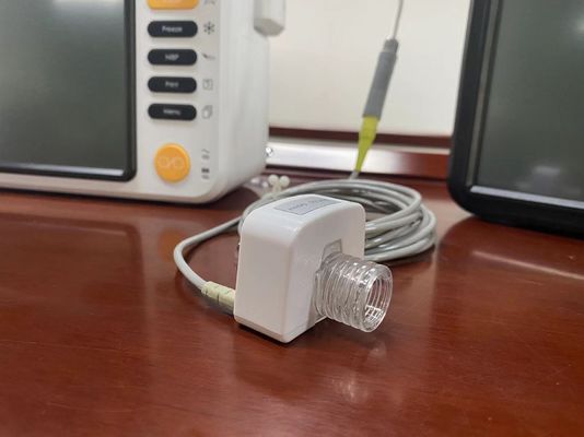 วัสดุพลาสติก End tide CO2 Sensor Mainstream สําหรับ ICU การตรวจสอบหัวใจ