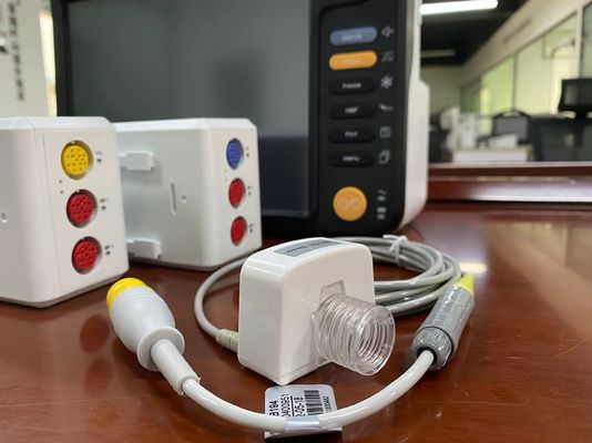 การรักษาพยาบาลปลายได CO2 Mainstream Etco2 Sensor สําหรับโรงพยาบาล ICU CCU หรือ