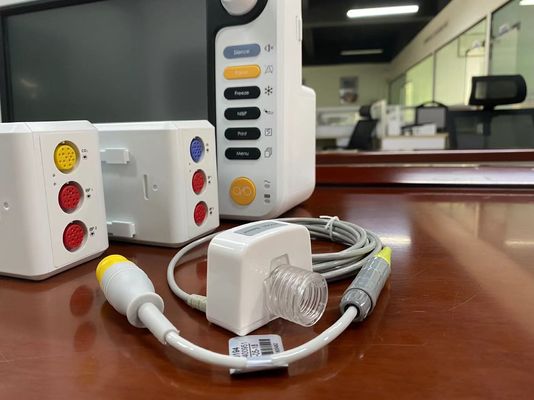 End Tidal Mainstream Etco2 Sensor วัสดุพลาสติกสําหรับเด็กทารก