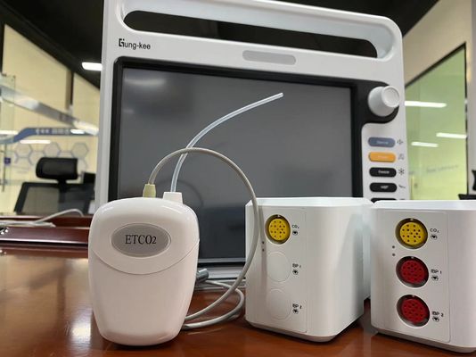 โมดูล CO2 ด้านข้างพลาสติกสีขาว สําหรับการติดตาม CO2 ในช่วงปลายน้ําท่วม