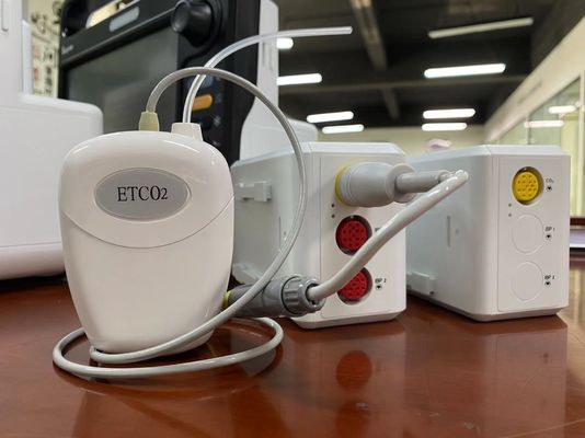 ผู้ใหญ่เด็ก โมดูล CO2 ด้านข้าง วัสดุพลาสติกสําหรับ Etco2 การวัด