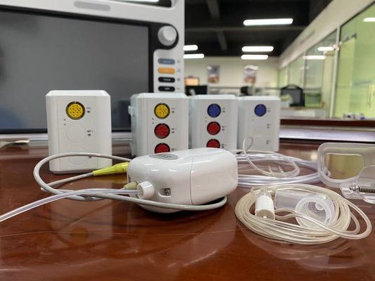 ขาว Sidestream Etco2 เซนเซอร์ พล็อกเล่นสําหรับสัตว์เลี้ยงวัตกรรมที่เกิดใหม่