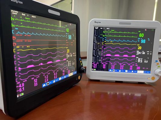 มัลติพารามิเตอร์อเนสเทเซีย ICU หัวใจติดตามพกพาสําหรับผู้ป่วย