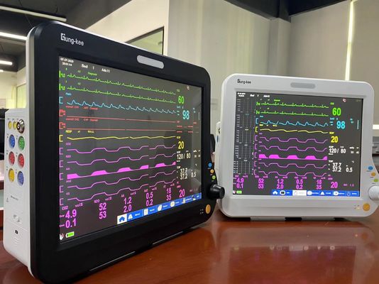 มอนิเตอร์ผู้ป่วยอเนสทีเซียหัวใจ ICU มอนิเตอร์ผู้ป่วย IEC Multi Parameter