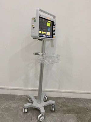 ICU การบินอัลลูมิเนียม Matieral ติดตามผู้ป่วยรถตู้กับล้อเงียบ 3 นิ้ว