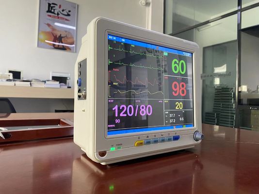 12 &quot; TFT LCD Heartbeat Monitor เครื่องปิด สีขาว SKD OEM รับ