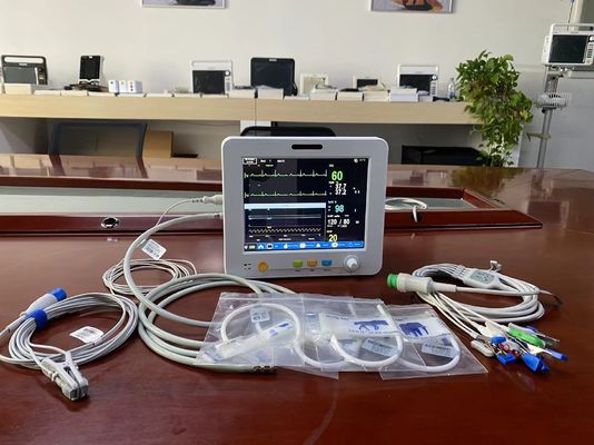 เครื่องตรวจจับสัญลักษณ์สําคัญทางสัตวแพทย์แบบพกพา พร้อม EtCO2 ECG SPO2 NIBP และวัดอุณหภูมิ
